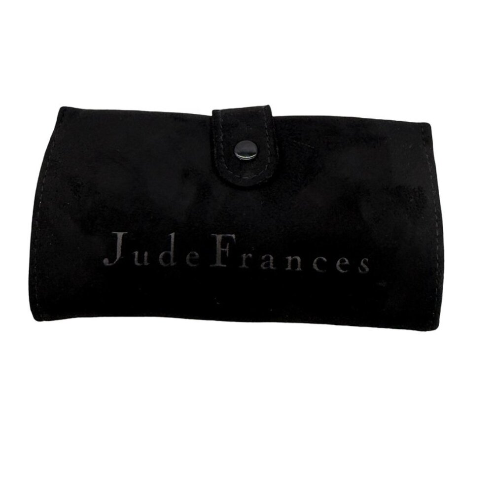 Jude Frances Black Jewelry Travel Case